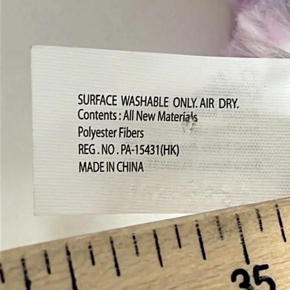 Barbie unicorn Pegasus pink / purple stuffed animals plushie - Picture 5 of 6